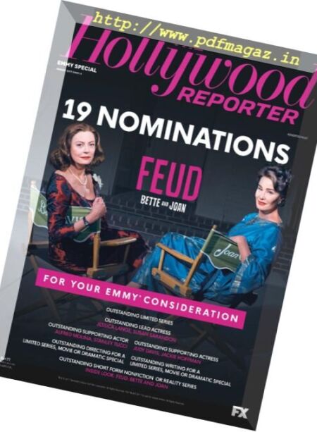 The Hollywood Reporter – August 2017 (Emmy 4) Cover