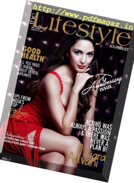 The Lifestyle Journalist India – August 2017 Cover