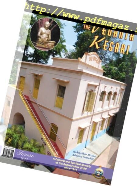 The Vedanta Kesari – September 2017 Cover