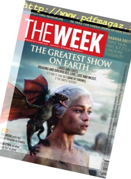 The Week India – 3 September 2017 Cover