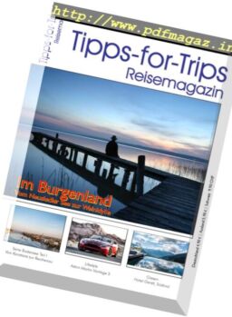 Tipps for Trips – Juli-August 2017