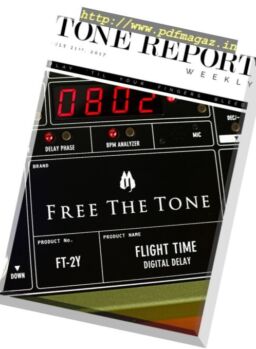 Tone Report Weekly – Issue 189, 21 July 2017