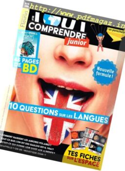 Tout Comprendre – Octobre 2017