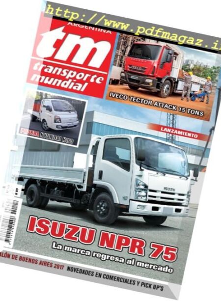 Transporte Mundial Argentina – Julio 2017 Cover