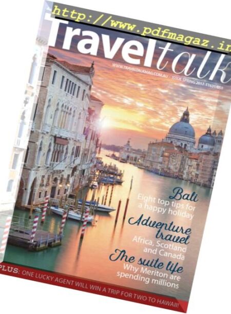 Traveltalk – September 2017 Cover