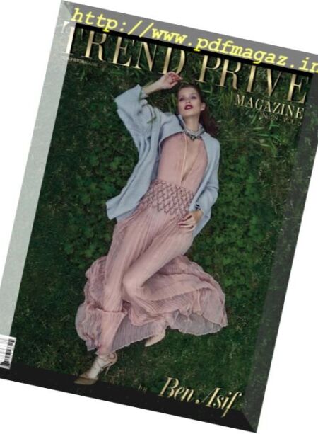 Trend Prive Magazine – N 28, 2017 Cover