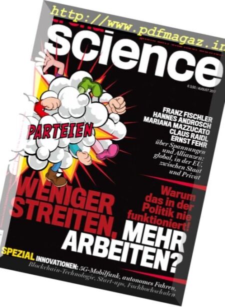 Trend Science – August 2017 Cover