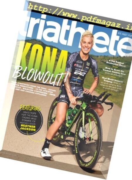 Triathlete USA – October 2017 Cover