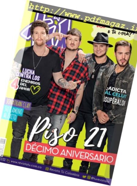 Tu Colombia – Julio 2017 Cover