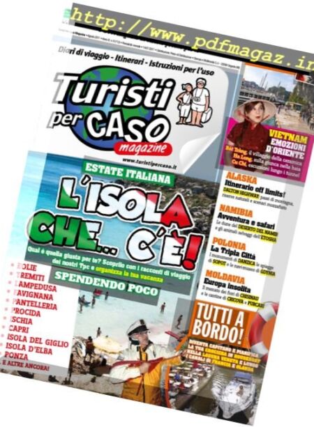 Turisti per Caso – Agosto 2017 Cover