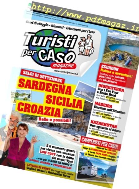 Turisti per Caso – Settembre 2017 Cover