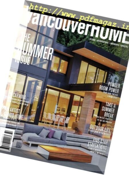 Vancouver Home – Summer 2017 Cover