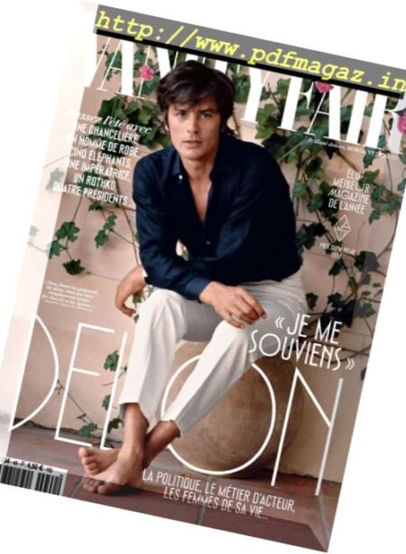 Vanity Fair France – Aout 2017 Cover