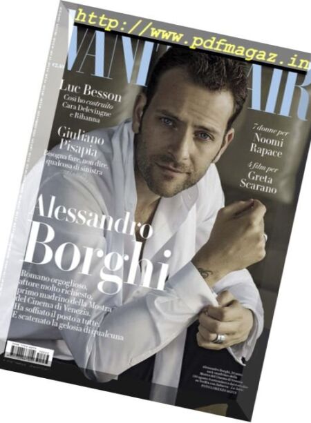 Vanity Fair Italia – 23 Agosto 2017 Cover