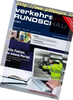 Verkehrs Rundschau – Nr.31 2017