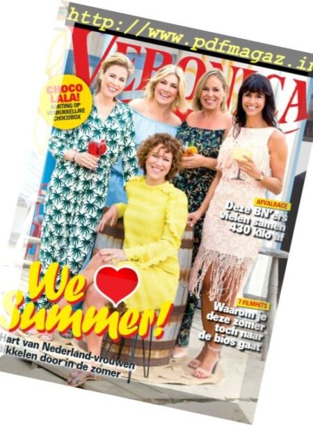Veronica Magazine – 22-28 Juli 2017 Cover
