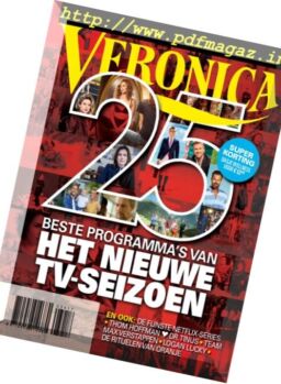 Veronica Magazine – 26 Augustus – 1 September 2017