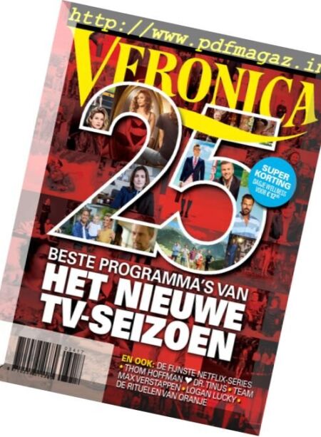 Veronica Magazine – 26 Augustus – 1 September 2017 Cover