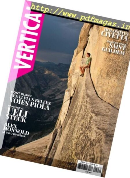 Vertical Magazine – Ete 2017 Cover