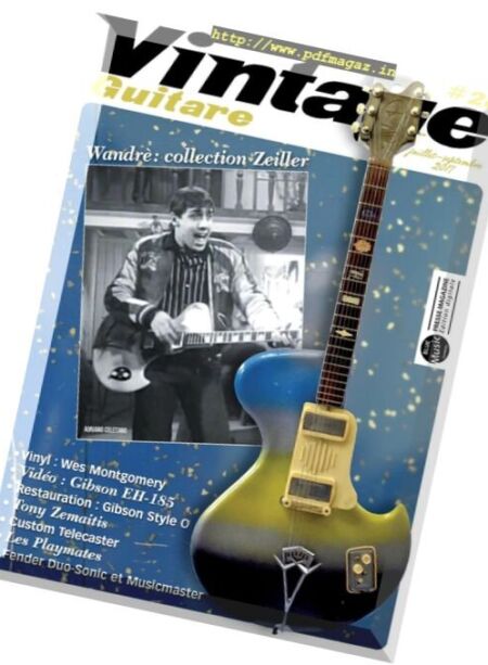 Vintage Guitare – Juillet-Septembre 2017 Cover