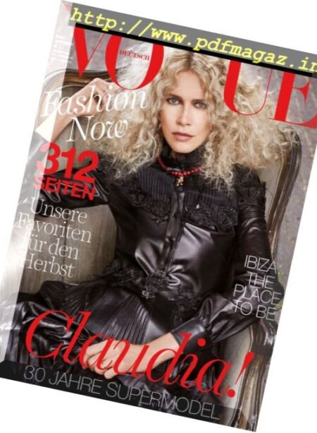 Vogue Germany – September 2017 Cover