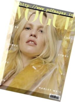 Vogue Italia – Agosto 2017