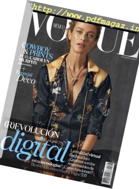Vogue Mexico – Agosto 2017 Cover