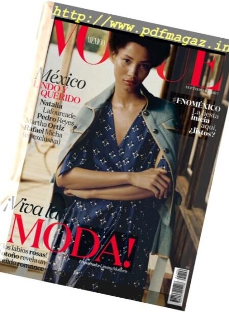 Vogue Mexico – Septiembre 2017 Cover