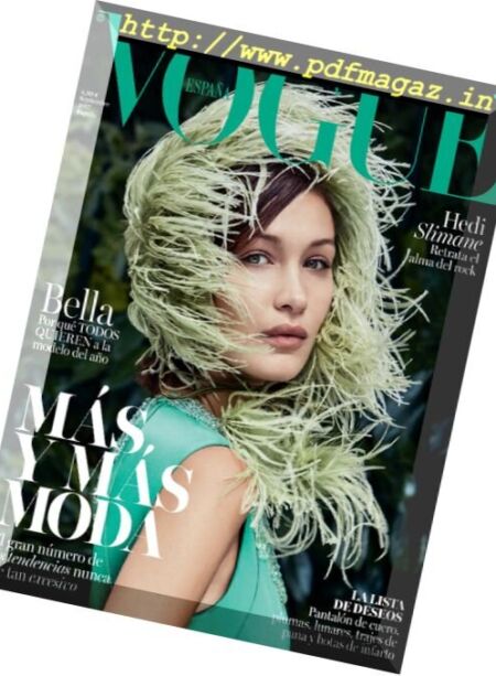 Vogue Spain – Septiembre 2017 Cover