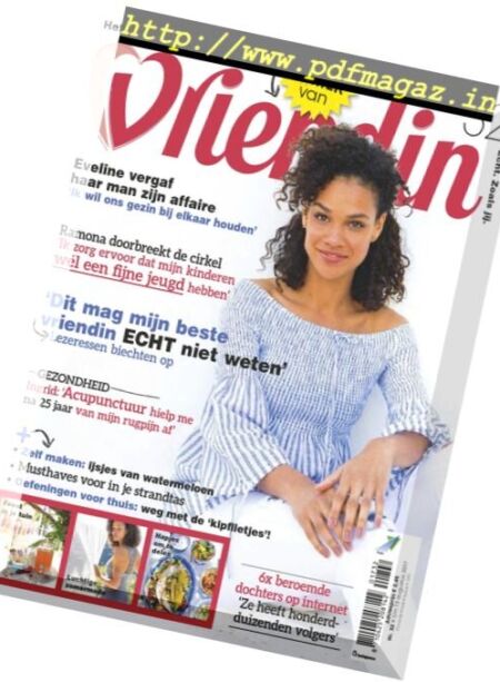 Vriendin – Nr.32 2017 Cover
