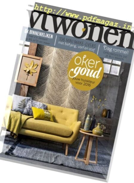 Vtwonen – N 1, 2016 Cover
