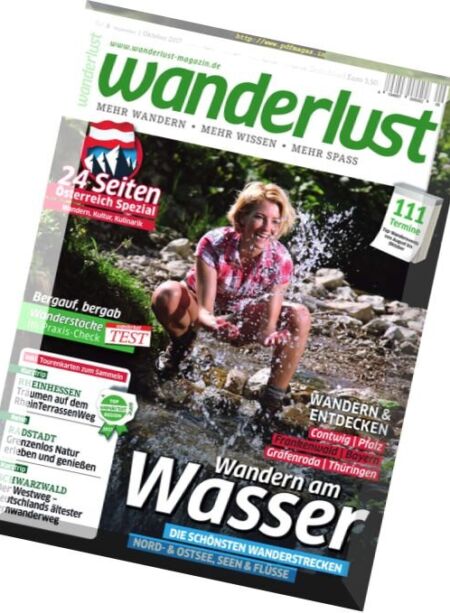 Wanderlust Germany – September-Oktober 2017 Cover