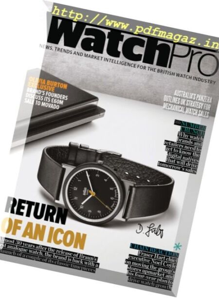 WatchPro – August 2017 Cover