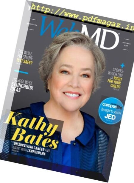 WebMD – July-August 2017 Cover
