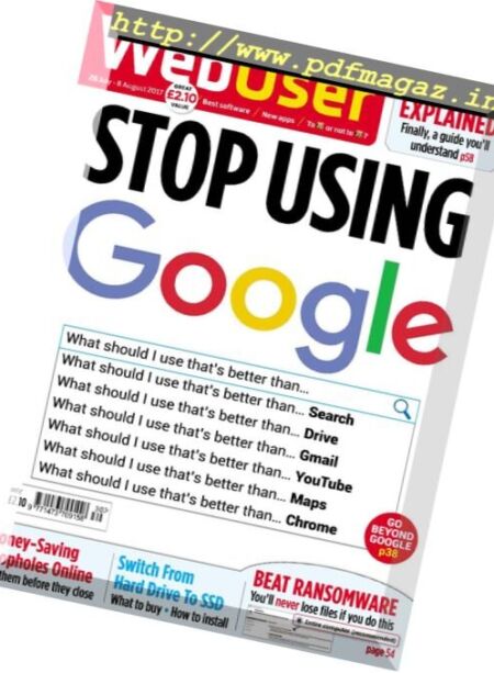 WebUser – 26 July – 8 August 2017 Cover