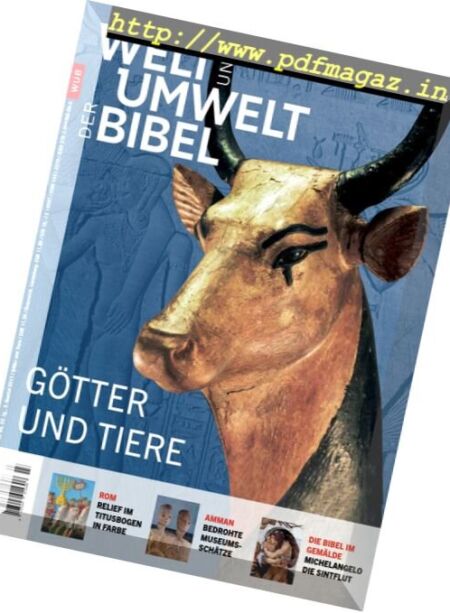 Welt und Umwelt der Bibel – Nr.3 2017 Cover