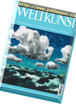 Weltkunst – August 2017