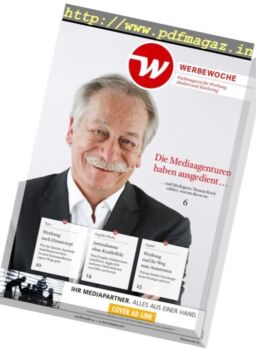 Werbewoche – 8 September 2017