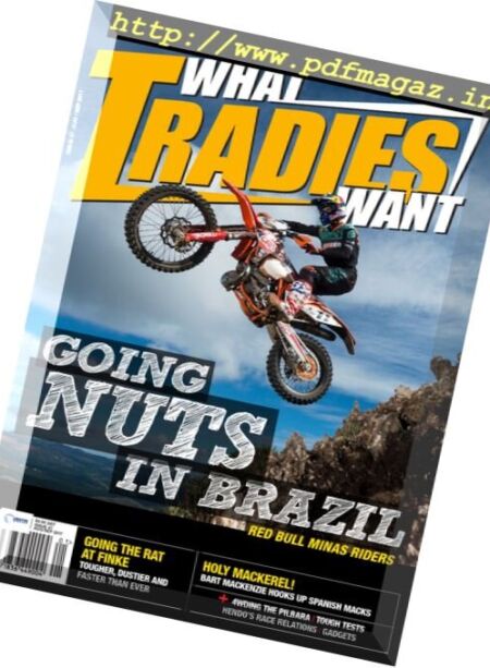 What Tradies Want – August-September 2017 Cover