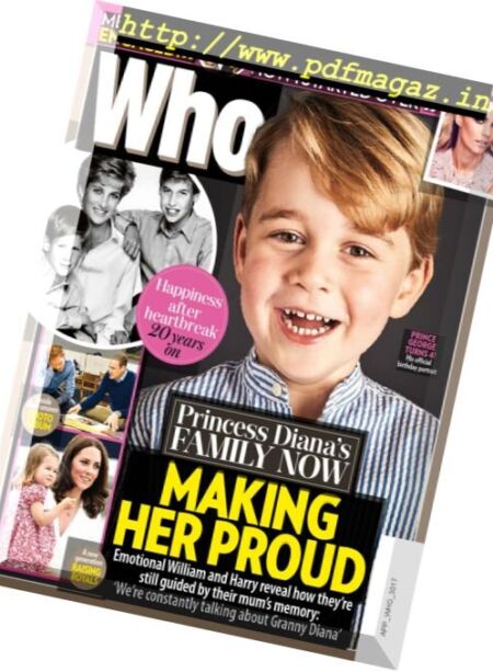 Who – 7 August 2017 Cover
