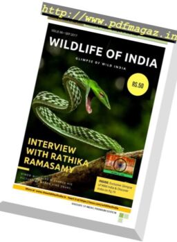 Wildlife of India – September 2017