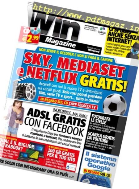 Win Magazine – Settembre 2017 Cover