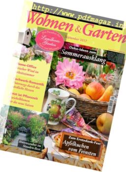 Wohnen & Garten – September 2017