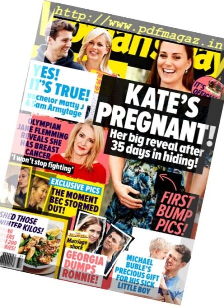 Woman’s Day Australia – 11 September 2017 Cover