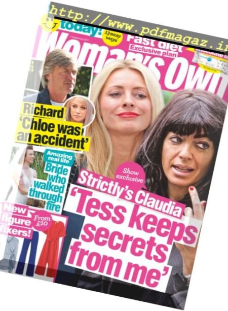 Woman’s Own – 11 September 2017 Cover
