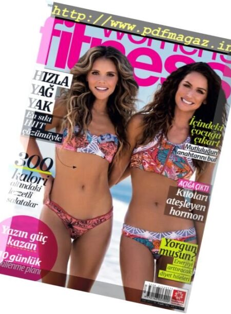 Women’s Fitness Turkey – Agustos 2017 Cover