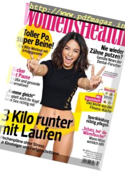 Women’s Health Germany – Oktober 2017