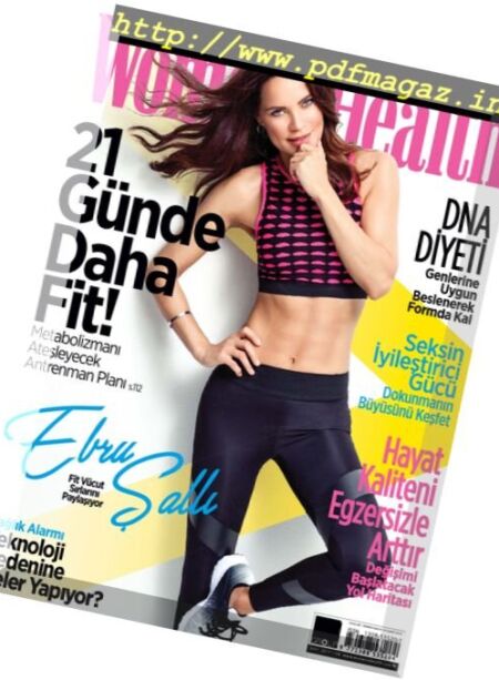 Women’s Health Turkey – Eylul 2017 Cover