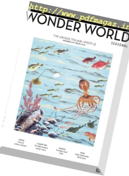 Wonder World Seasonal – Summer 2017 Cover