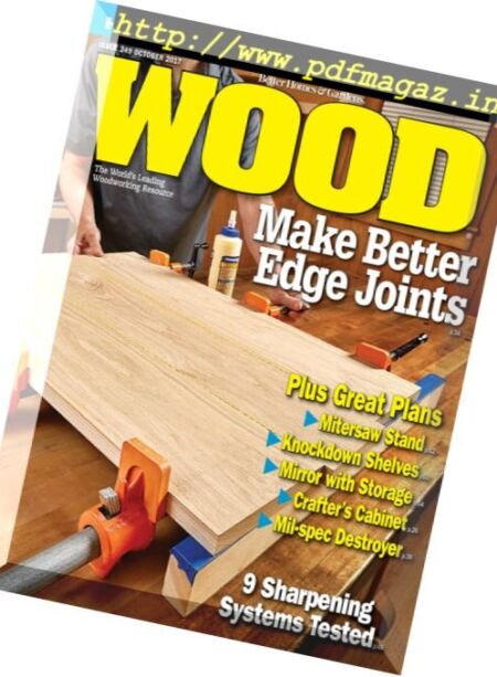 Wood Magazine – October 2017 Cover